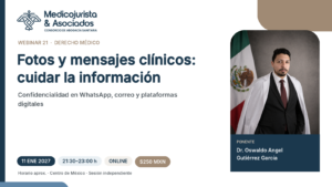 Fotos y mensajes clínicos: cuidar la información