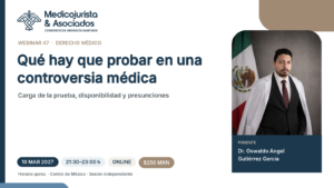 Qué hay que probar en una controversia médica